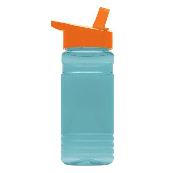UpCycle rPET Bottle w/ Flip Straw Lid, 20oz.