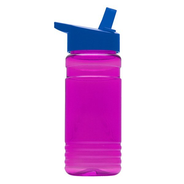 UpCycle rPET Bottle w/ Flip Straw Lid, 20oz.