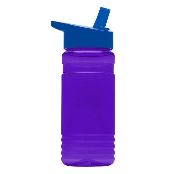 UpCycle rPET Bottle w/ Flip Straw Lid, 20oz.