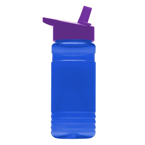 UpCycle rPET Bottle w/ Flip Straw Lid, 20oz.