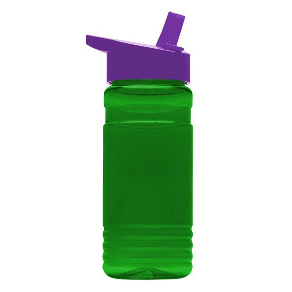 UpCycle rPET Bottle w/ Flip Straw Lid, 20oz.
