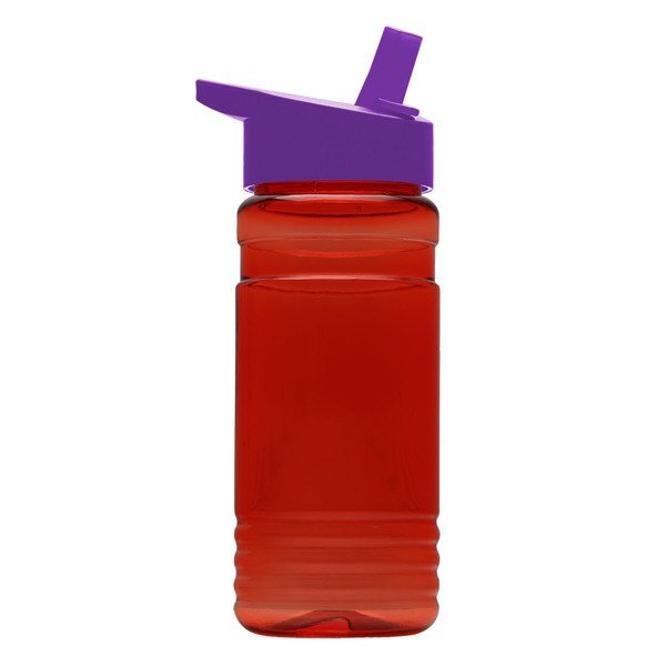 UpCycle rPET Bottle w/ Flip Straw Lid, 20oz.