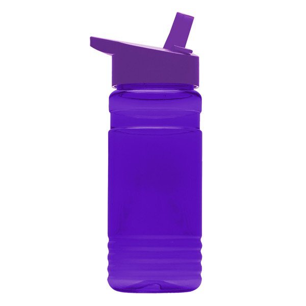 UpCycle rPET Bottle w/ Flip Straw Lid, 20oz.