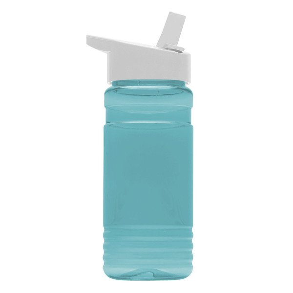 UpCycle rPET Bottle w/ Flip Straw Lid, 20oz.