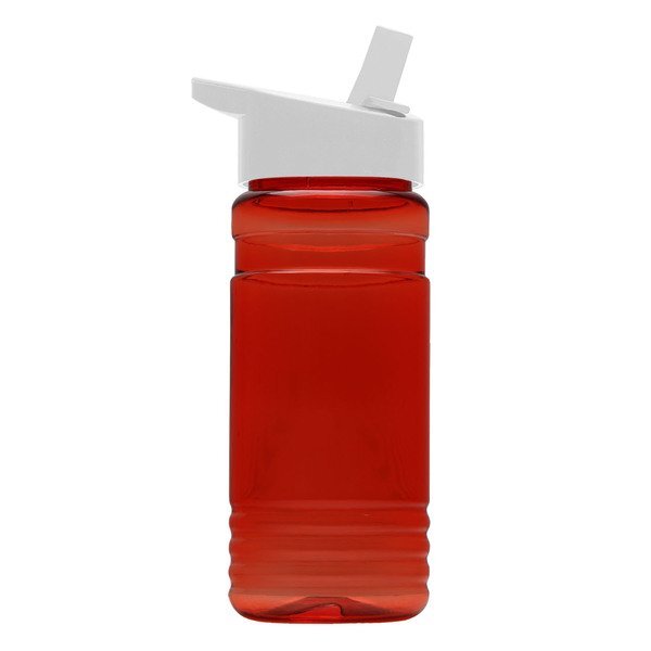 UpCycle rPET Bottle w/ Flip Straw Lid, 20oz.