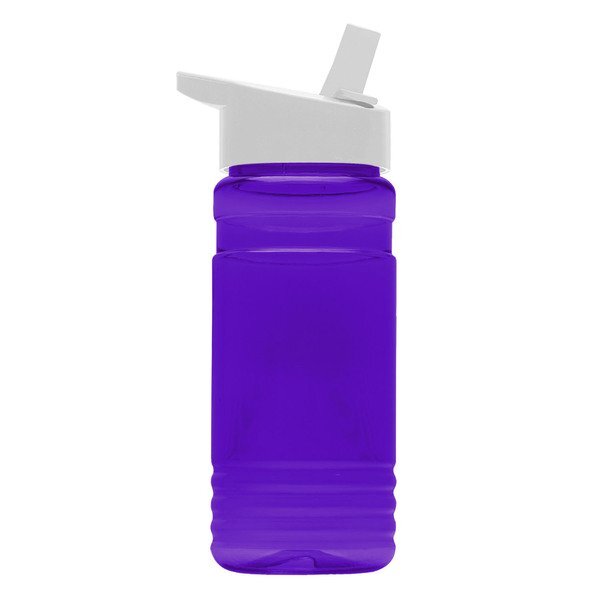 UpCycle rPET Bottle w/ Flip Straw Lid, 20oz.