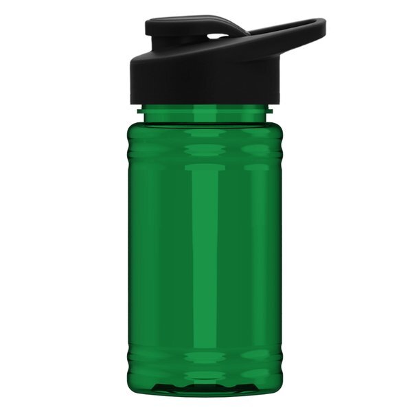 UpCycle Mini rPET Sports Bottle w/ Drink Thru Lid, 16oz.