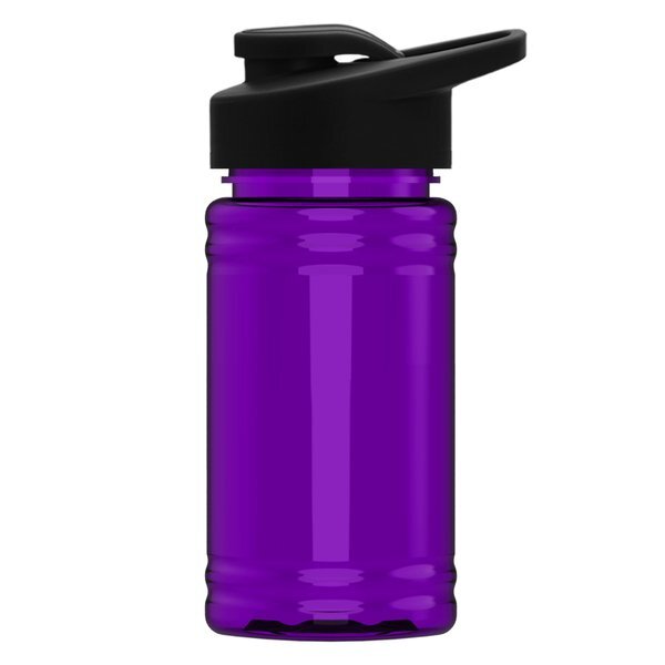 UpCycle Mini rPET Sports Bottle w/ Drink Thru Lid, 16oz.