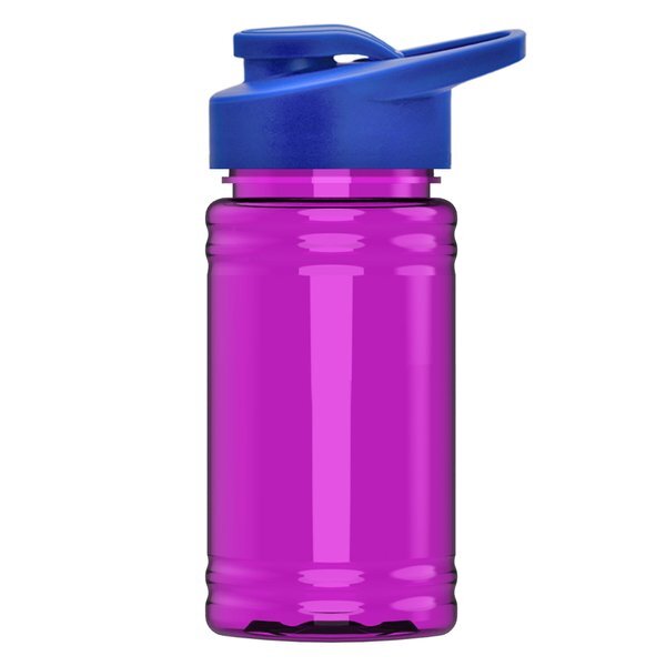 UpCycle Mini rPET Sports Bottle w/ Drink Thru Lid, 16oz.