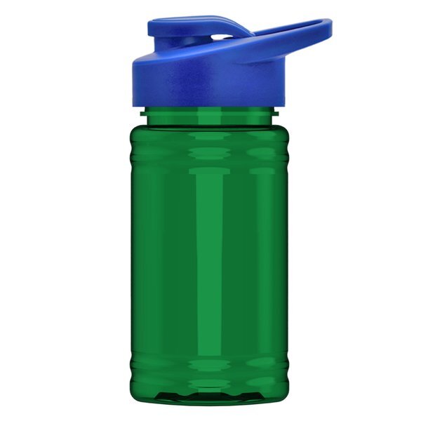 UpCycle Mini rPET Sports Bottle w/ Drink Thru Lid, 16oz.