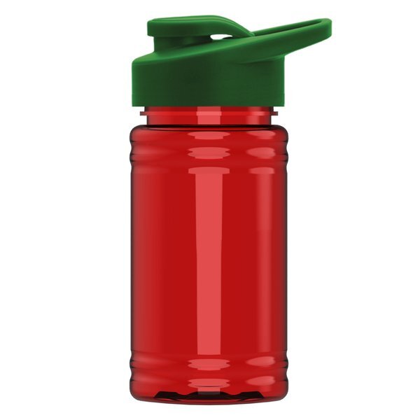 UpCycle Mini rPET Sports Bottle w/ Drink Thru Lid, 16oz.