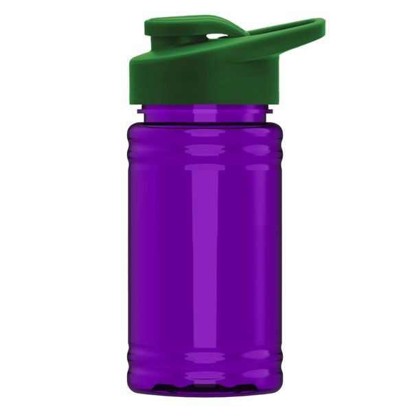 UpCycle Mini rPET Sports Bottle w/ Drink Thru Lid, 16oz.