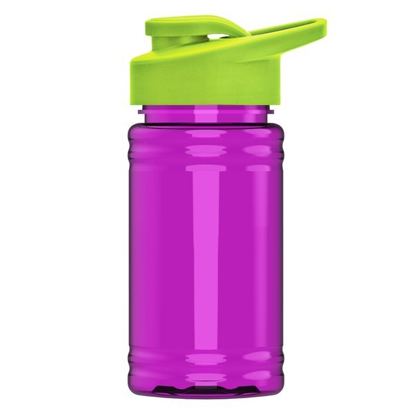 UpCycle Mini rPET Sports Bottle w/ Drink Thru Lid, 16oz.
