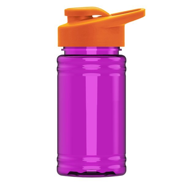 UpCycle Mini rPET Sports Bottle w/ Drink Thru Lid, 16oz.