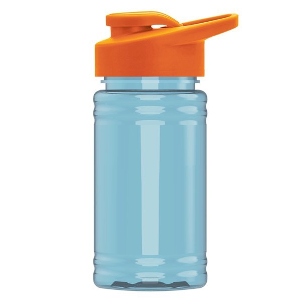 UpCycle Mini rPET Sports Bottle w/ Drink Thru Lid, 16oz.