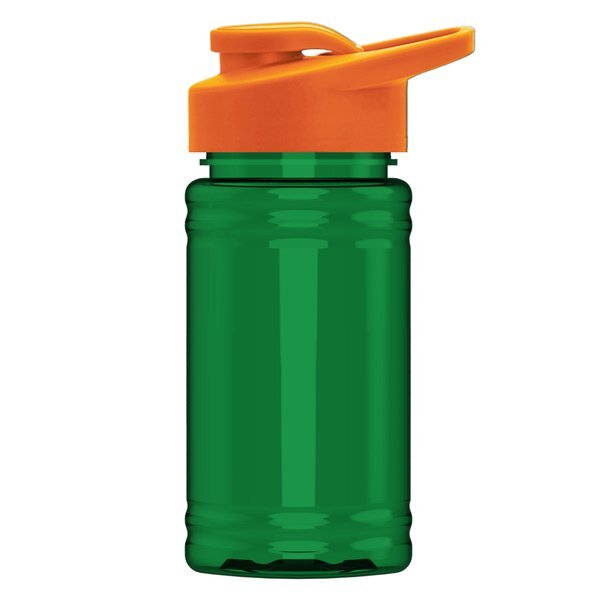 UpCycle Mini rPET Sports Bottle w/ Drink Thru Lid, 16oz.