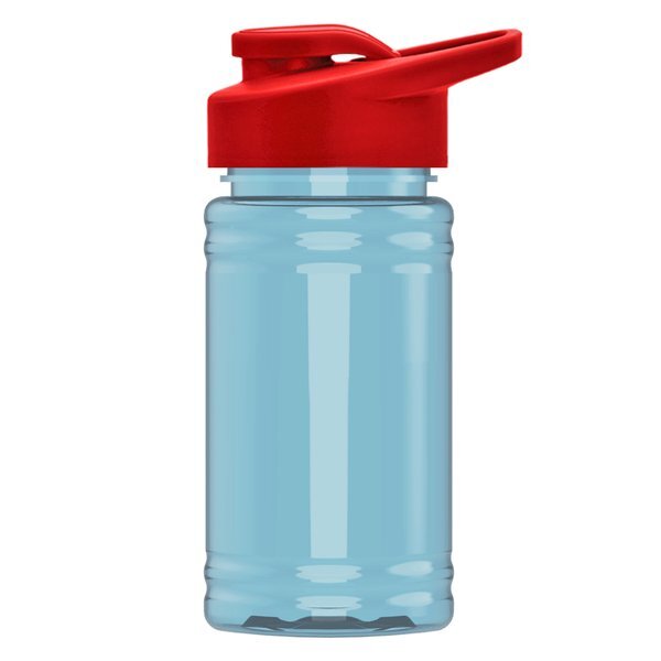 UpCycle Mini rPET Sports Bottle w/ Drink Thru Lid, 16oz.