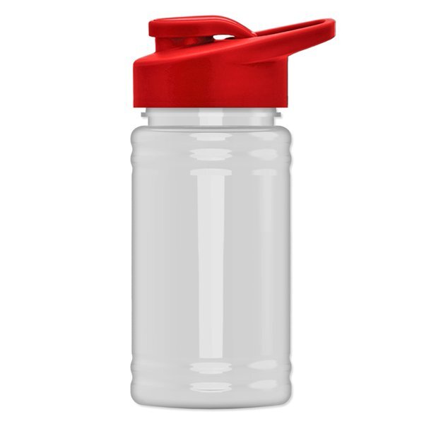 UpCycle Mini rPET Sports Bottle w/ Drink Thru Lid, 16oz.