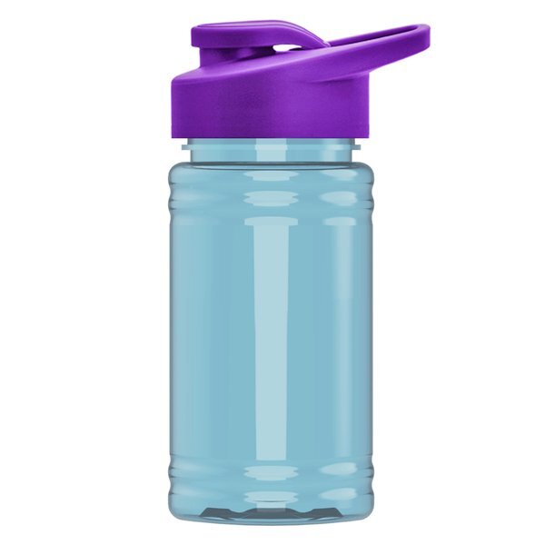 UpCycle Mini rPET Sports Bottle w/ Drink Thru Lid, 16oz.