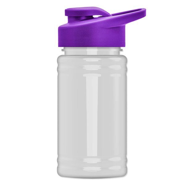 UpCycle Mini rPET Sports Bottle w/ Drink Thru Lid, 16oz.