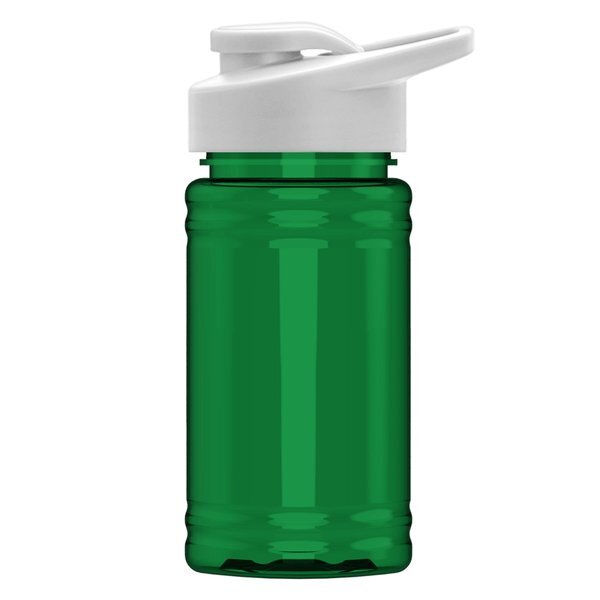 UpCycle Mini rPET Sports Bottle w/ Drink Thru Lid, 16oz.