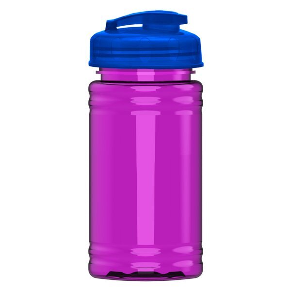 UpCycle Mini rPET Sports Bottle w/ USA Flip Lid, 16oz.
