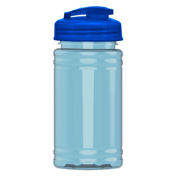 UpCycle Mini rPET Sports Bottle w/ USA Flip Lid, 16oz.