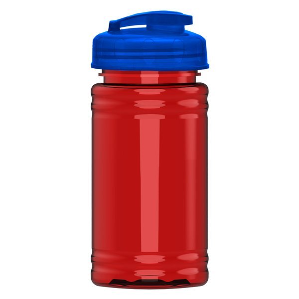 UpCycle Mini rPET Sports Bottle w/ USA Flip Lid, 16oz.