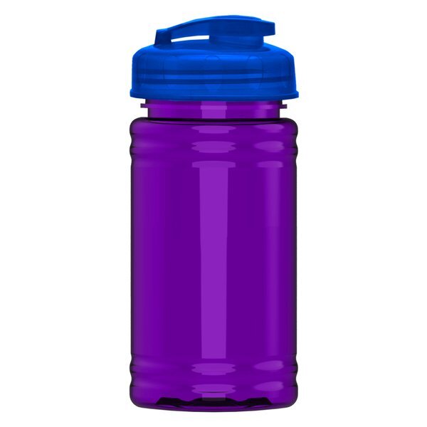 UpCycle Mini rPET Sports Bottle w/ USA Flip Lid, 16oz.