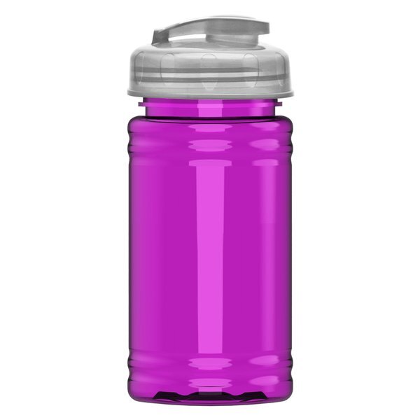 UpCycle Mini rPET Sports Bottle w/ USA Flip Lid, 16oz.