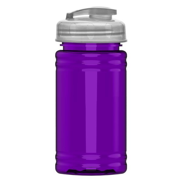 UpCycle Mini rPET Sports Bottle w/ USA Flip Lid, 16oz.