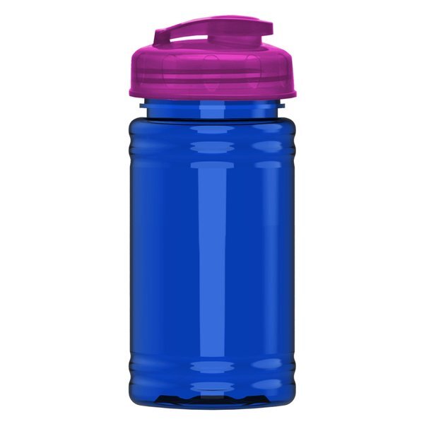UpCycle Mini rPET Sports Bottle w/ USA Flip Lid, 16oz.