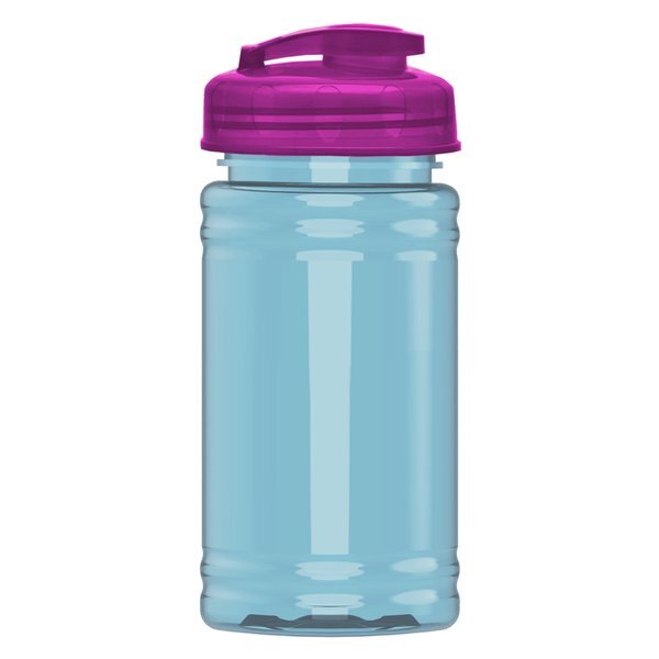 UpCycle Mini rPET Sports Bottle w/ USA Flip Lid, 16oz.