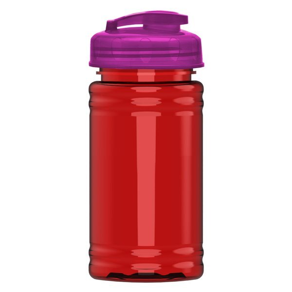 UpCycle Mini rPET Sports Bottle w/ USA Flip Lid, 16oz.