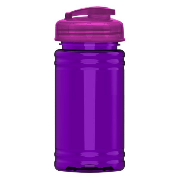 UpCycle Mini rPET Sports Bottle w/ USA Flip Lid, 16oz.