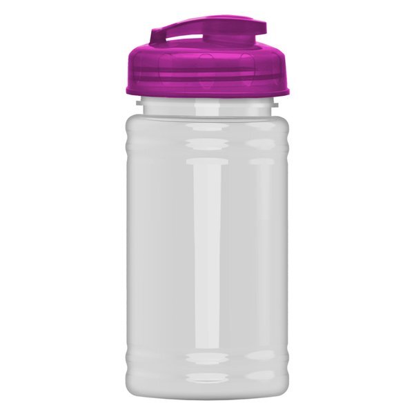 UpCycle Mini rPET Sports Bottle w/ USA Flip Lid, 16oz.