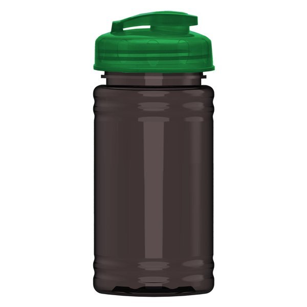 UpCycle Mini rPET Sports Bottle w/ USA Flip Lid, 16oz.