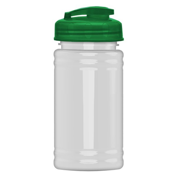 UpCycle Mini rPET Sports Bottle w/ USA Flip Lid, 16oz.