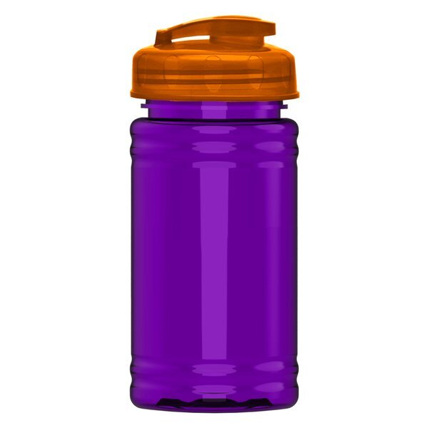 UpCycle Mini rPET Sports Bottle w/ USA Flip Lid, 16oz.