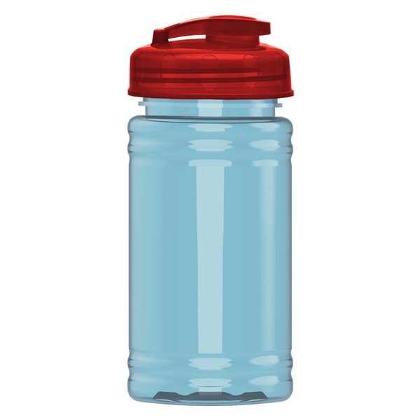 UpCycle Mini rPET Sports Bottle w/ USA Flip Lid, 16oz.