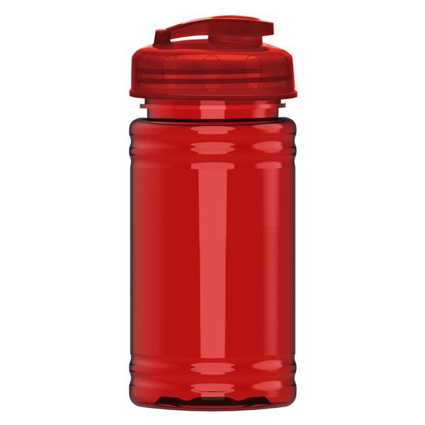UpCycle Mini rPET Sports Bottle w/ USA Flip Lid, 16oz.