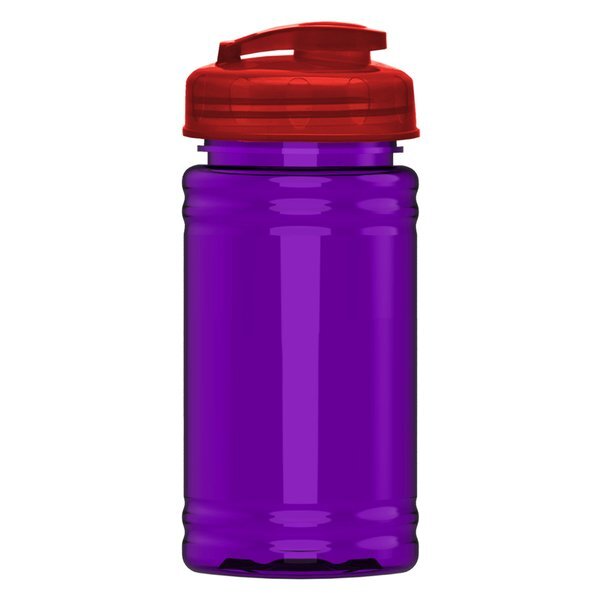 UpCycle Mini rPET Sports Bottle w/ USA Flip Lid, 16oz.