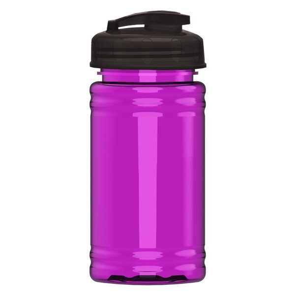 UpCycle Mini rPET Sports Bottle w/ USA Flip Lid, 16oz.