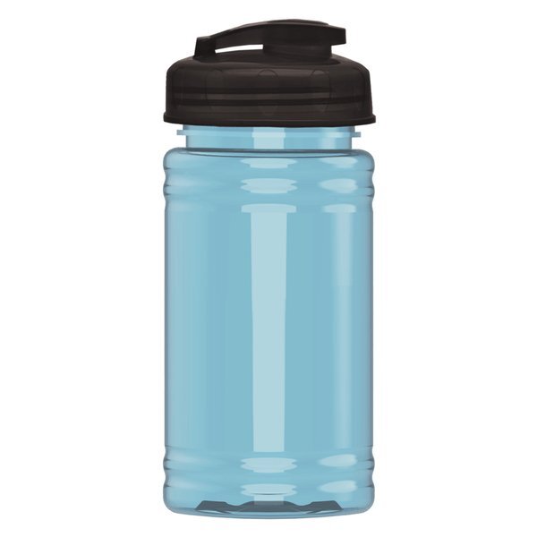 UpCycle Mini rPET Sports Bottle w/ USA Flip Lid, 16oz.