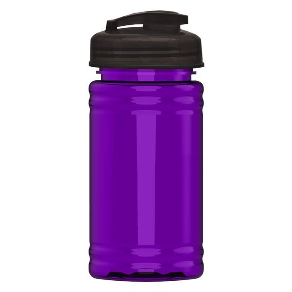 UpCycle Mini rPET Sports Bottle w/ USA Flip Lid, 16oz.