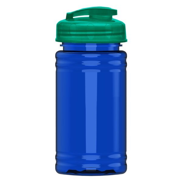 UpCycle Mini rPET Sports Bottle w/ USA Flip Lid, 16oz.
