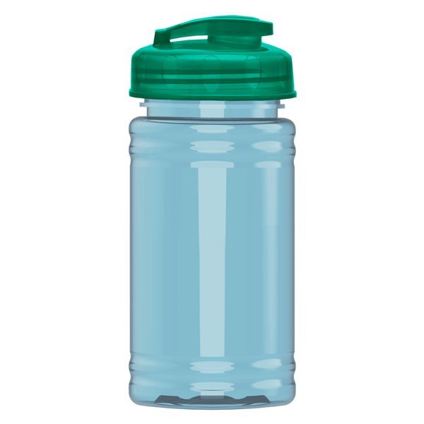UpCycle Mini rPET Sports Bottle w/ USA Flip Lid, 16oz.