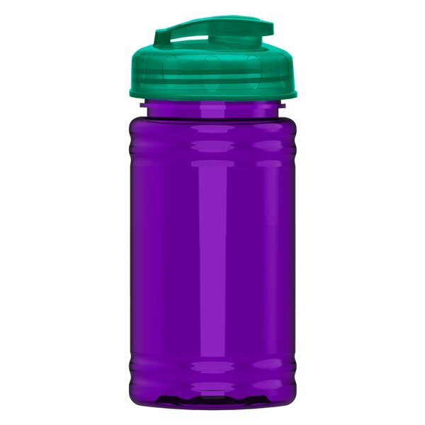 UpCycle Mini rPET Sports Bottle w/ USA Flip Lid, 16oz.