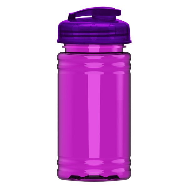 UpCycle Mini rPET Sports Bottle w/ USA Flip Lid, 16oz.