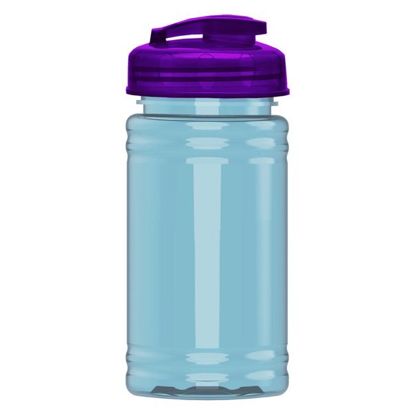 UpCycle Mini rPET Sports Bottle w/ USA Flip Lid, 16oz.